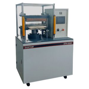 پرس گرم 50 تن Hot press جهت تولید نمونه آزمایش Punches, presses and dies for producing test samples