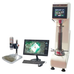 دستگاه تست سختی سنج فلزات ( راکول ، برینل ، ویکرز ) Digital Universal Hardness Tester Indentation–Hardness (Rockwell ,Rockwell Superficial ,Vickers , Brinell) E18 ،ISO6508-1 ASTM E10 ، ISO6506- ISIRI 7811 , 7809 ASTM E92