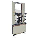 Universal Tensile Testing Machine Mechanical properties testing machine, SANTAM Company دستگاه تست خواص مواد مکانیکی مواد شرکت سنتام دستگاه کشش 15 تن سروالکتریکال با کراس هد جانبی