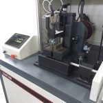  دستگاه خم و باز خم وایر Reverse Bend Test of Wires Reverse bend testing machine 180° for wire samples مطابق با استاندارد : DIN 51211 and ISO 7801